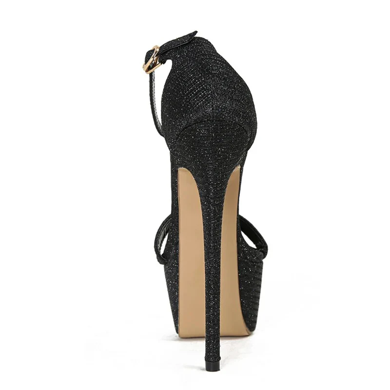 Black Frozen Heels - Image 4