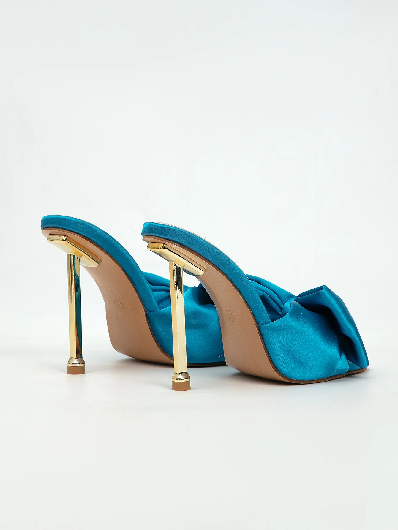 Bow Silky Heels - Image 8