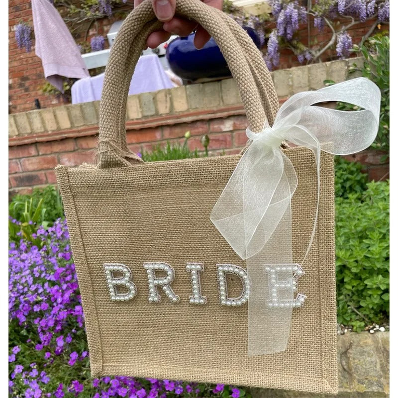 Bride Jute Bag - Image 2