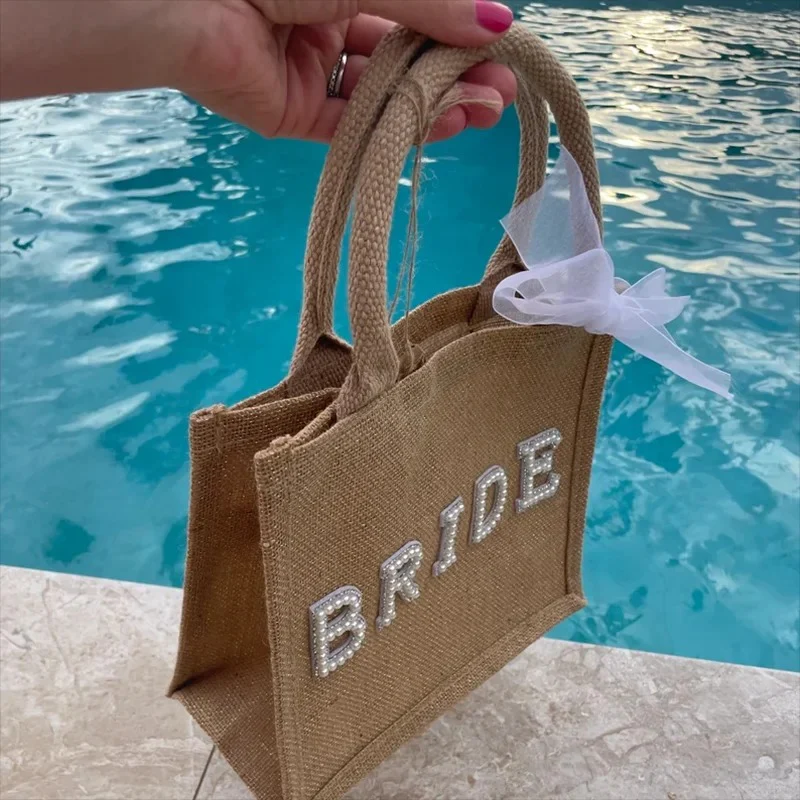 Bride Jute Bag - Image 3
