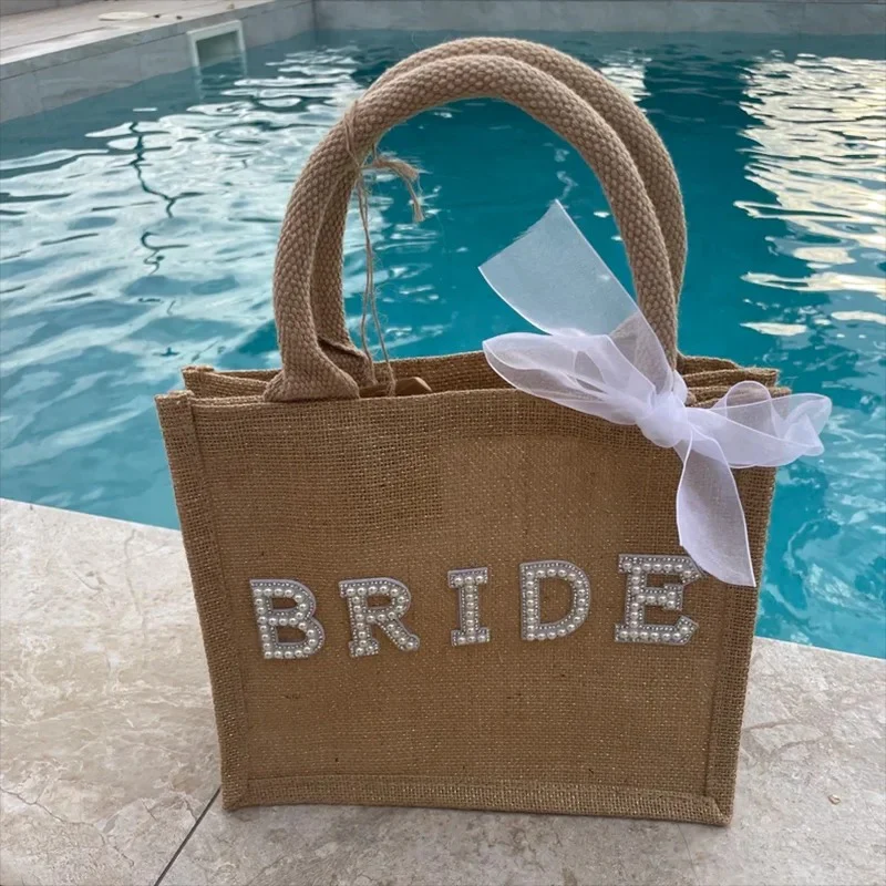 Bride Jute Bag - Image 4