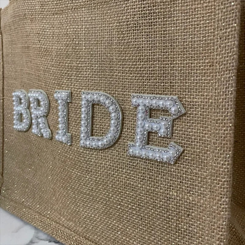 Bride Jute Bag - Image 5