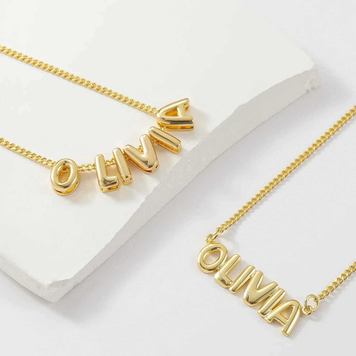 Personalized Bubble Necklace - Image 3