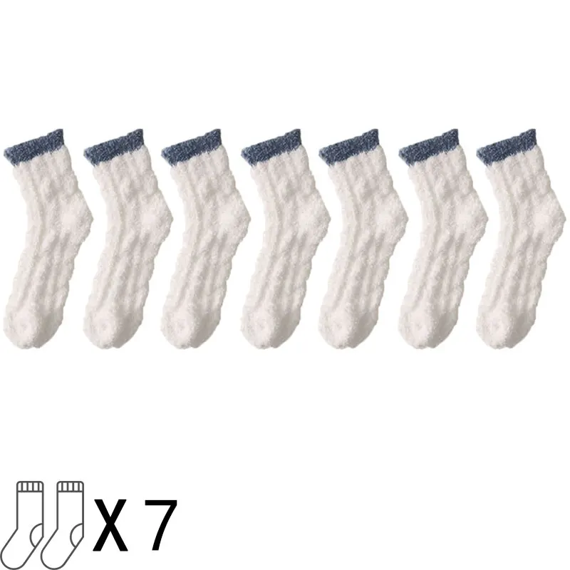 Fluffy Socks - 7 pairs - Image 6