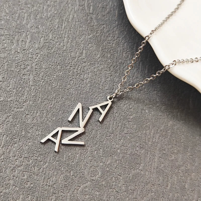 Personalized Aria Vertical Necklace - Image 5