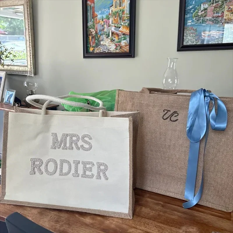 Personalized Bridal Bag - Image 3