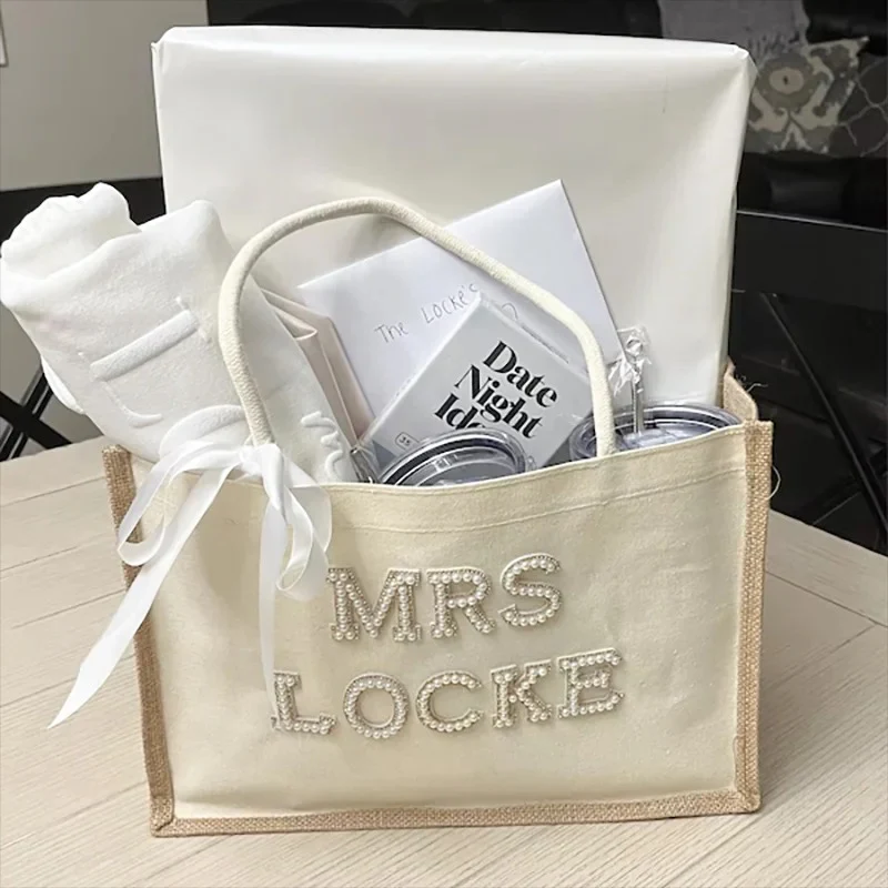 Personalized Bridal Bag - Image 5