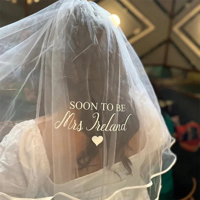 Personalized Bridal Veil - Image 2