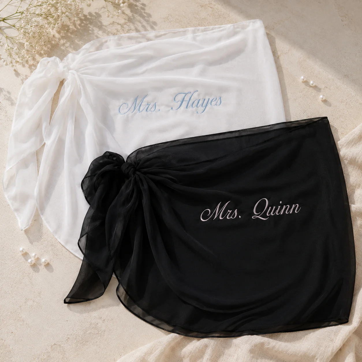 Personalized Embroidered Wraparound - Image 12