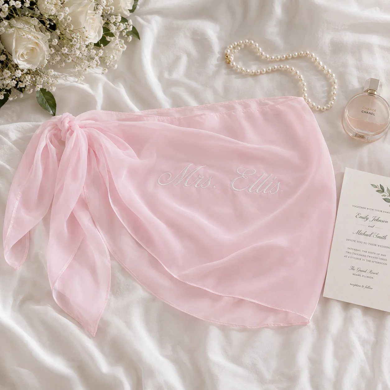 Personalized Embroidered Wraparound - Image 15