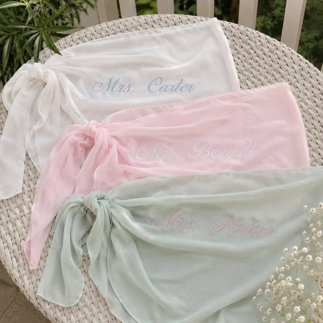 Personalized Embroidered Wraparound - Image 17