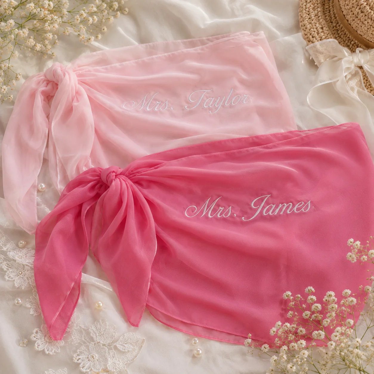Personalized Embroidered Wraparound - Image 3