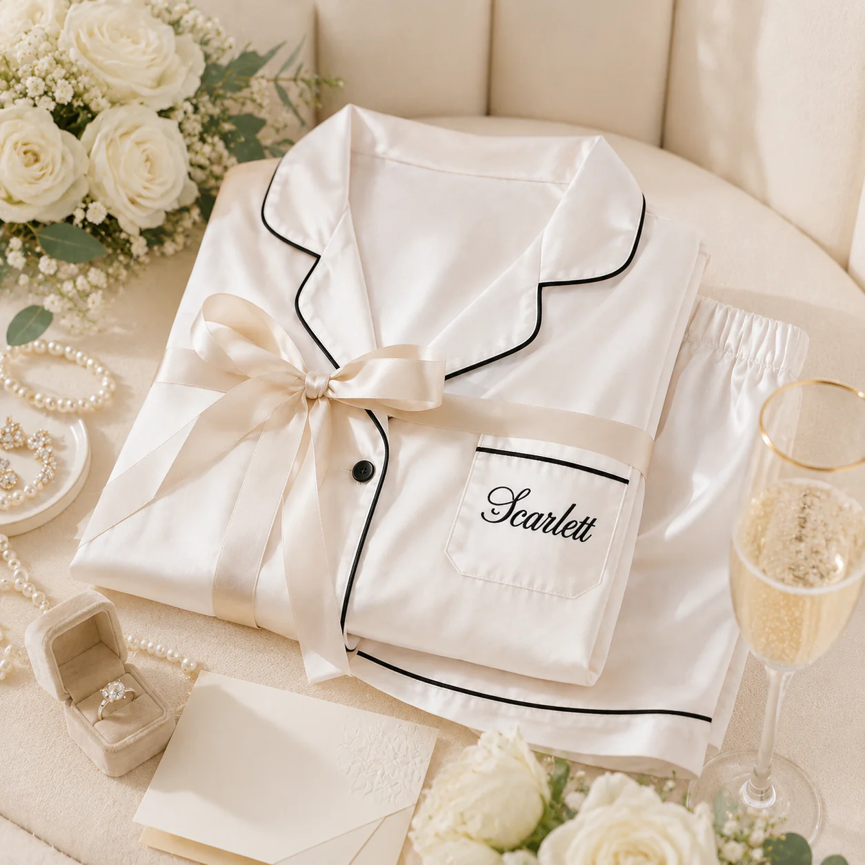 Personalized Embroidered Pajamas - Image 5
