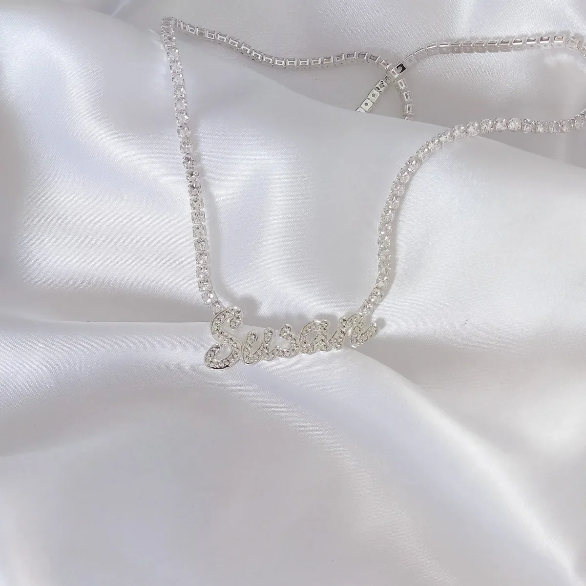 Personalized Iced Out Necklace - Image 3
