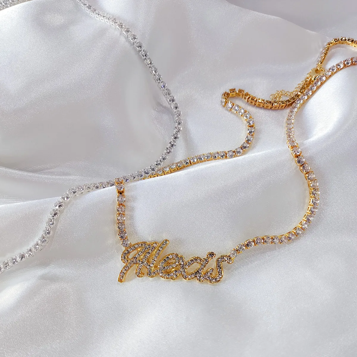 Personalized Iced Out Necklace - Image 4