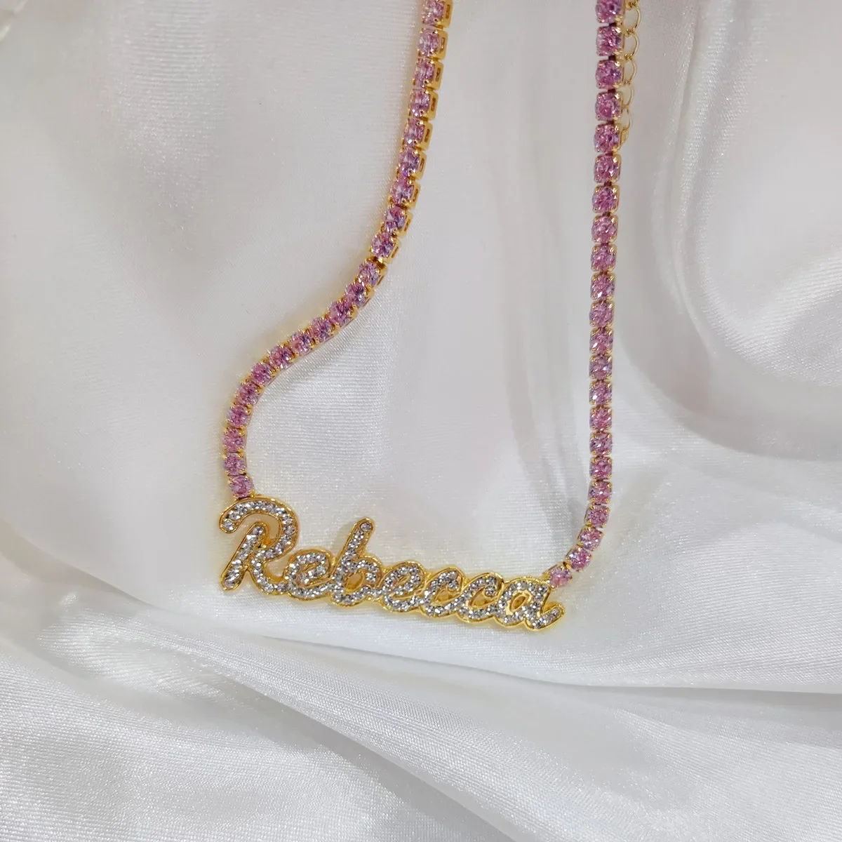 Personalized Iced Out Necklace - Image 6