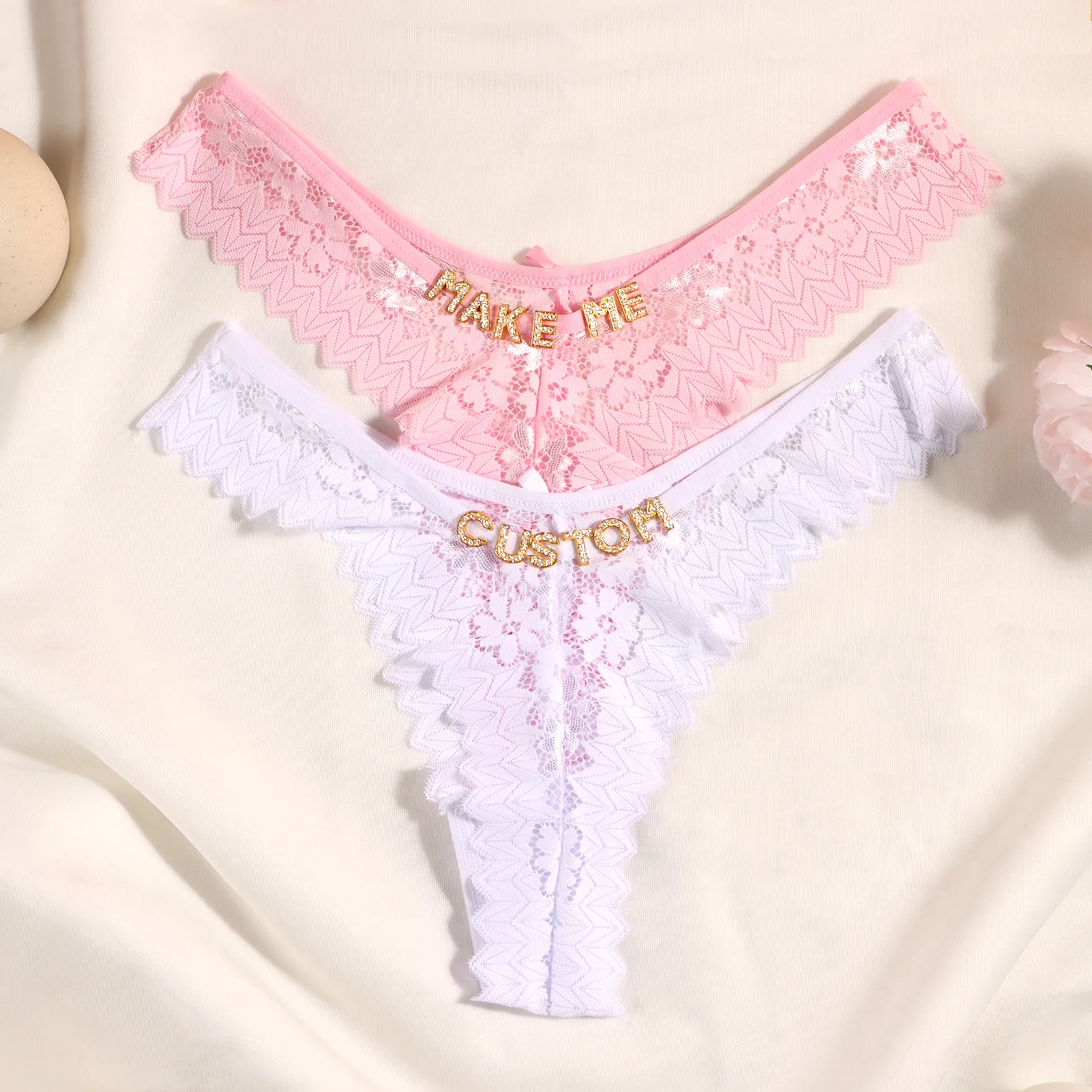 Personalized Lace Tanga - Image 19