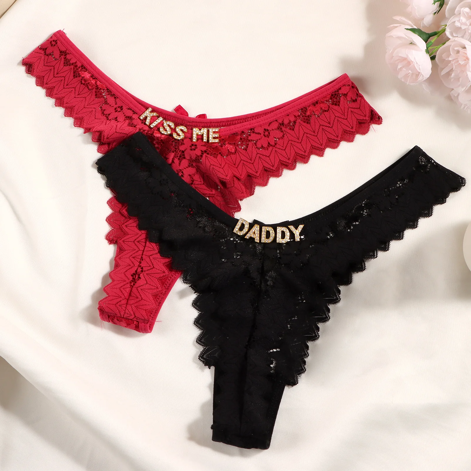 Personalized Lace Tanga - Image 20