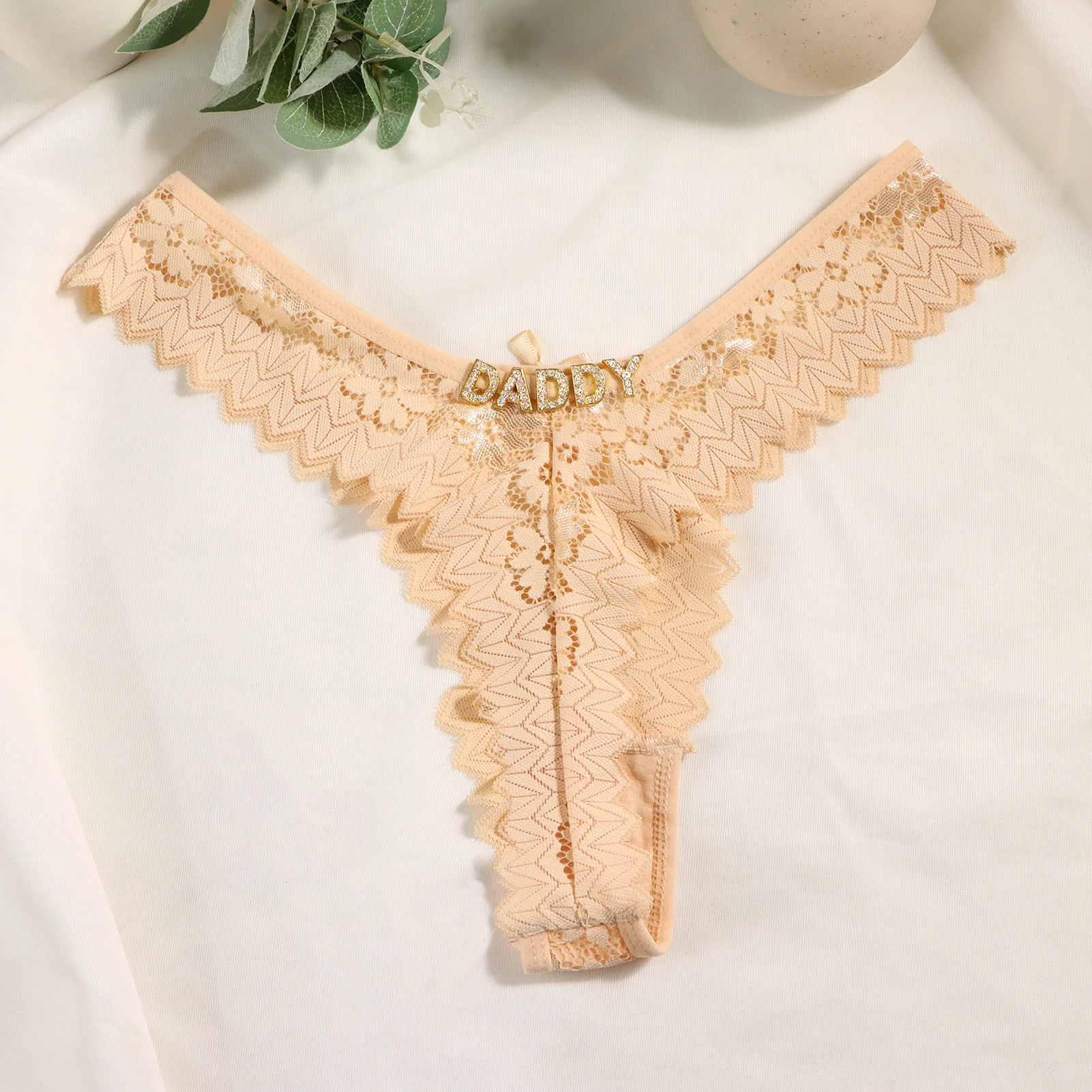 Personalized Lace Tanga - Image 6