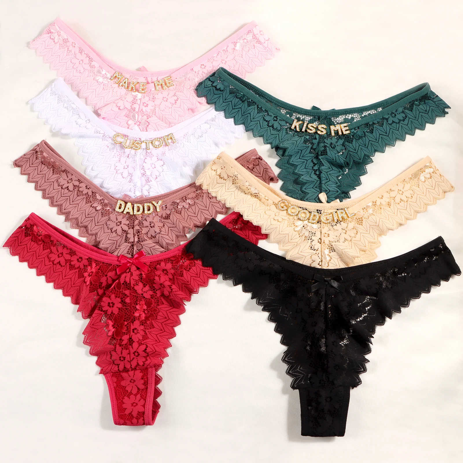 Personalized Lace Tanga - Image 8