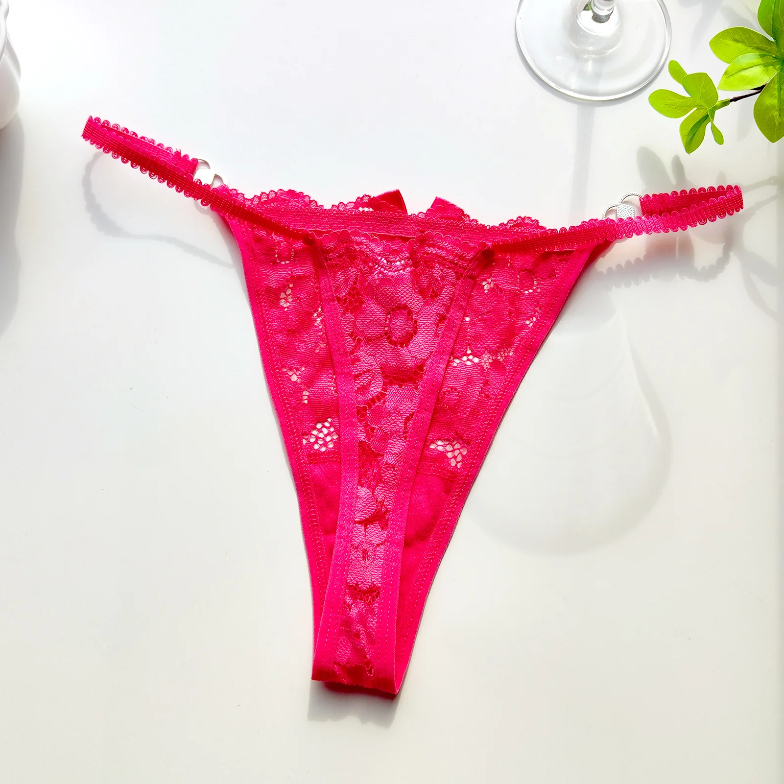 Personalized Lace Thong - Image 7