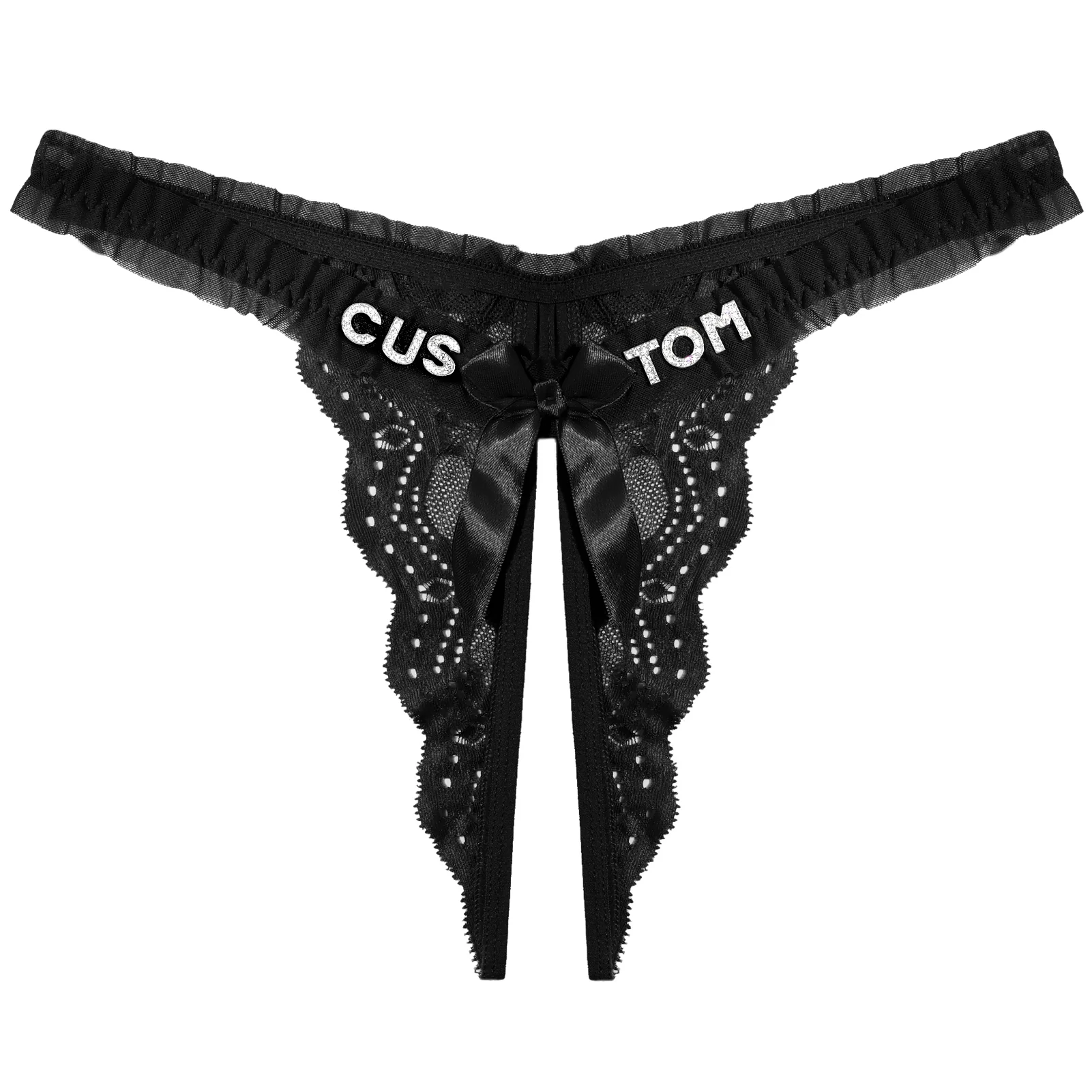 Personalized Bow Thong (Crotchless) - Image 18
