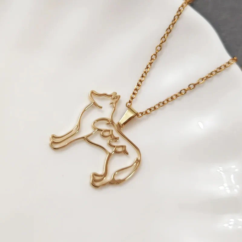Personalized Mama & Fur Baby Necklace