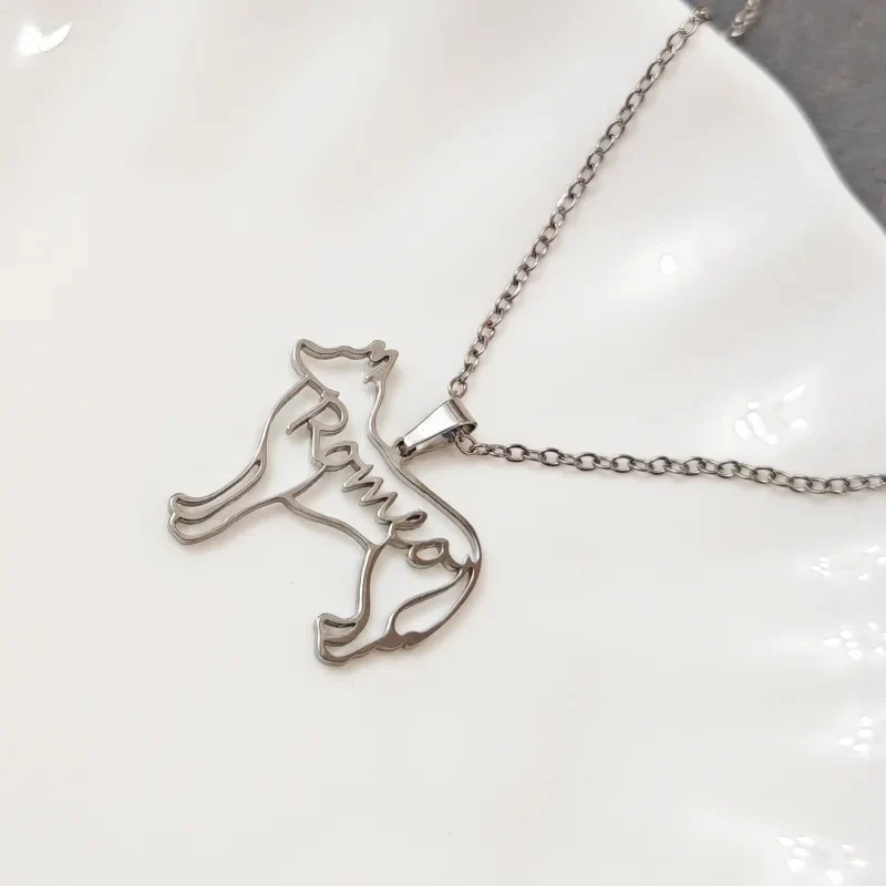 Personalized Mama & Fur Baby Necklace - Image 2