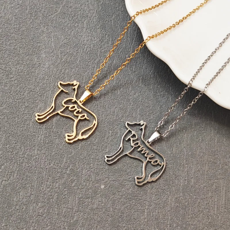 Personalized Mama & Fur Baby Necklace - Image 3