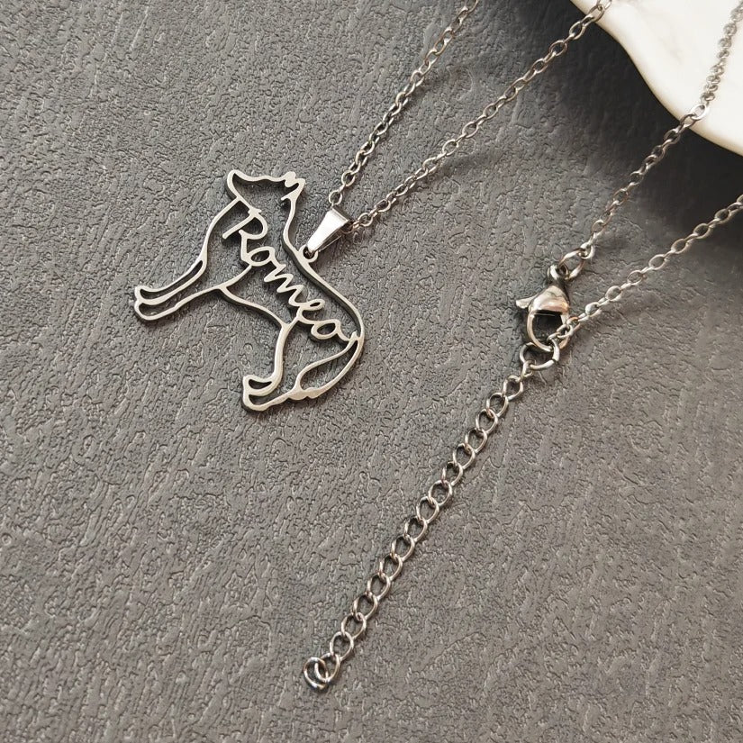 Personalized Mama & Fur Baby Necklace - Image 4