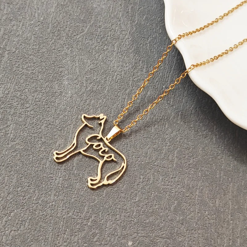 Personalized Mama & Fur Baby Necklace - Image 5