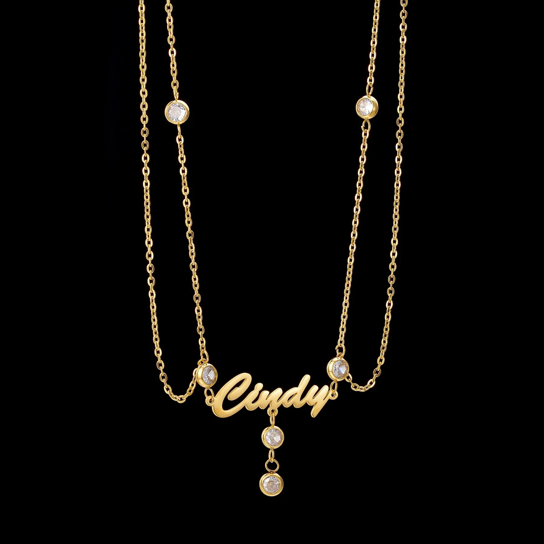 Personalized Strass Waist Chain - Image 2