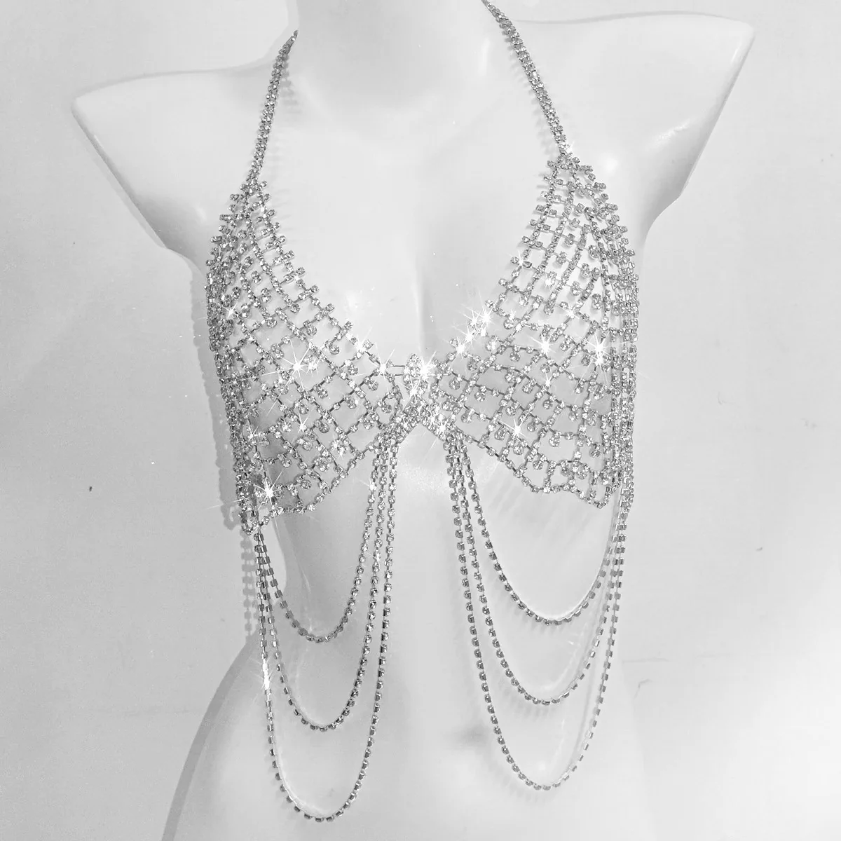 Rhinestones Bra - Image 3
