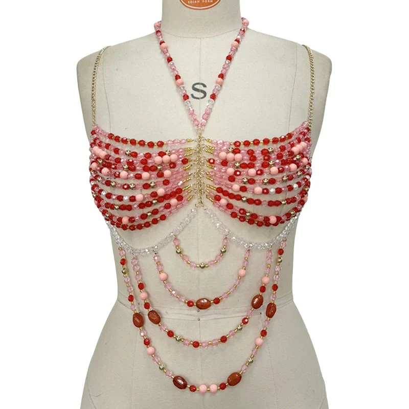 Ruby Beaded Top - Image 4