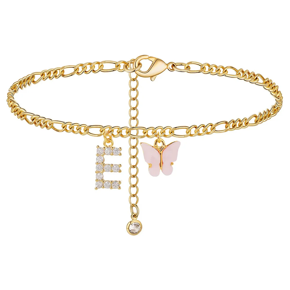 Initial Butterfly Anklet - Image 32