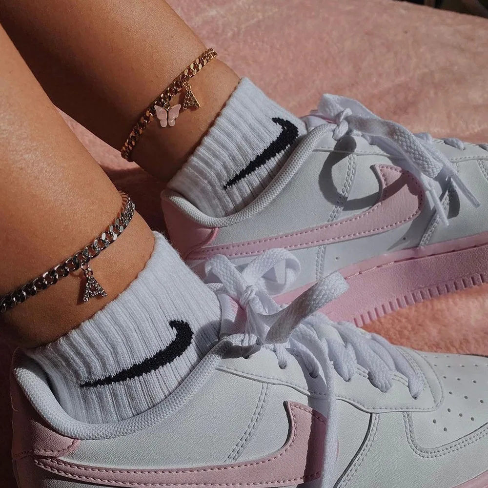 Initial Butterfly Anklet - Image 4