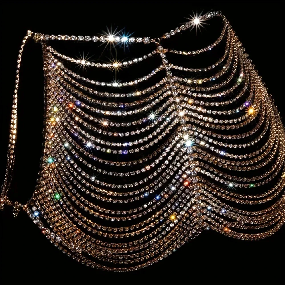 Rhinestone Back Chain - Image 13