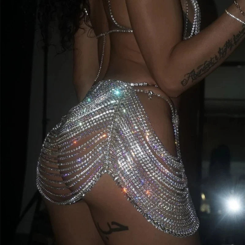 Rhinestone Back Chain - Image 6