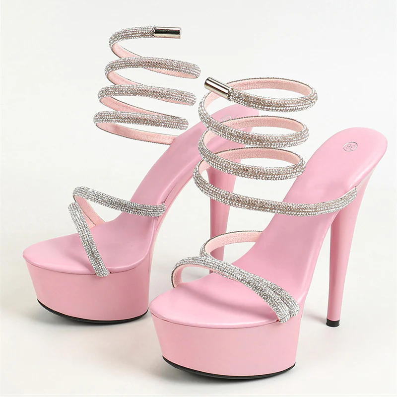 Strass Platform Heels - Image 4