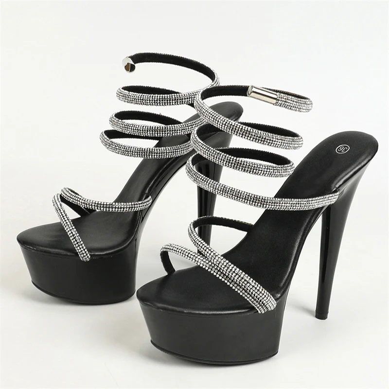 Strass Platform Heels - Image 5