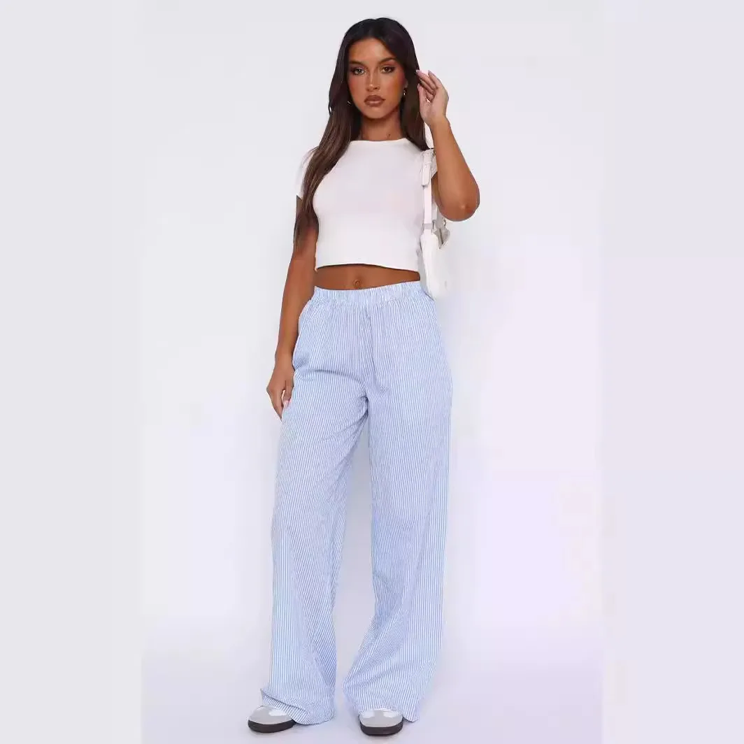 Vintage Striped Pants - Image 3