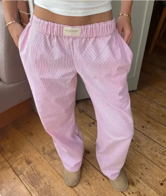 Vintage Striped Pants - Image 4